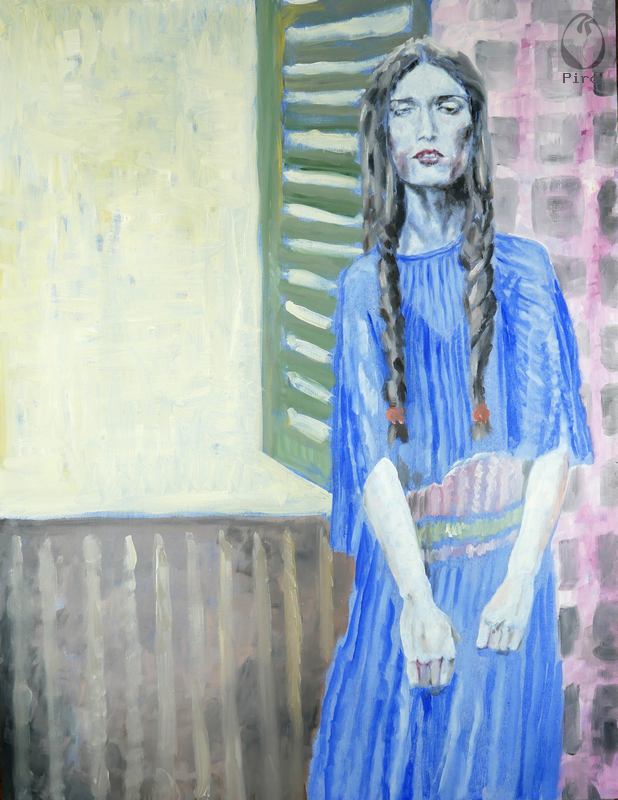 oil on canvas - olio su tela di Piro
